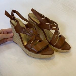 Tan wedges